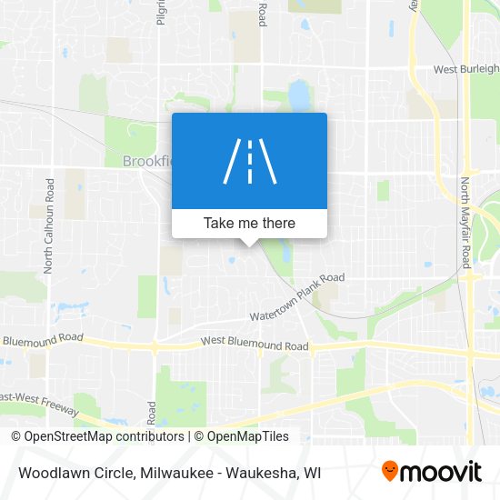 Mapa de Woodlawn Circle