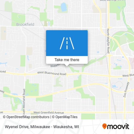 Mapa de Wyenel Drive