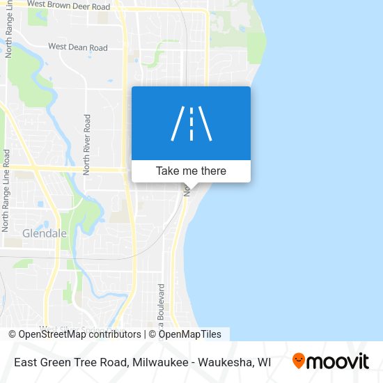 Mapa de East Green Tree Road