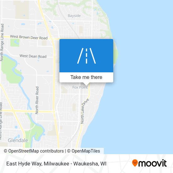 Mapa de East Hyde Way