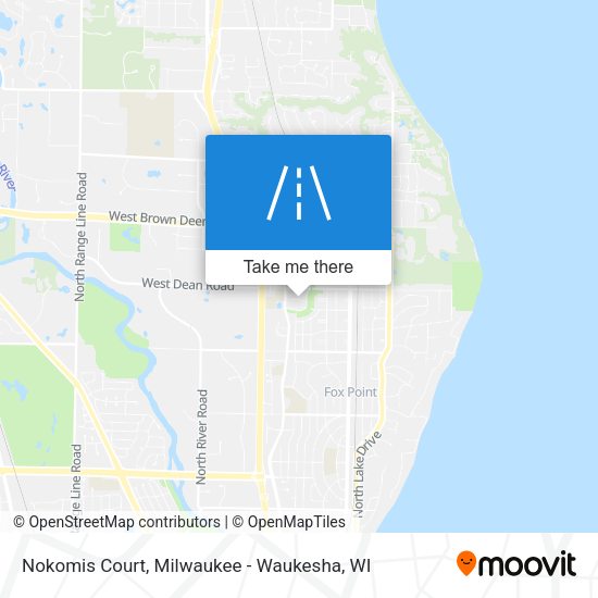 Mapa de Nokomis Court