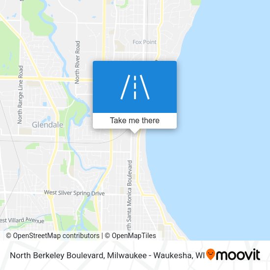 Mapa de North Berkeley Boulevard