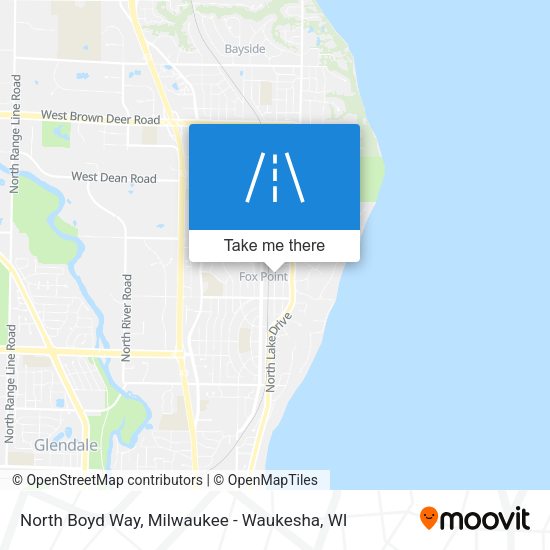 North Boyd Way map