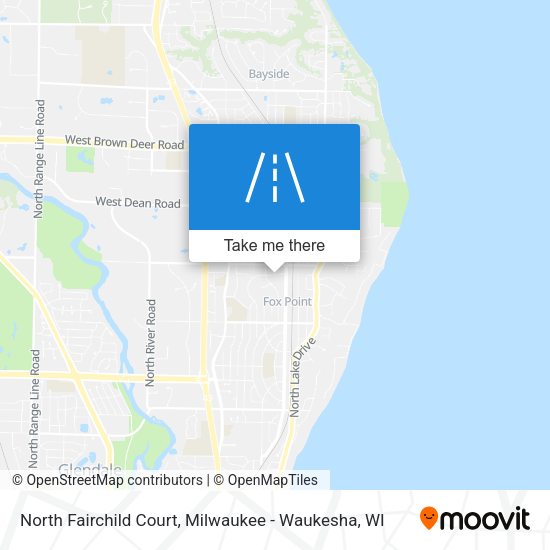 North Fairchild Court map