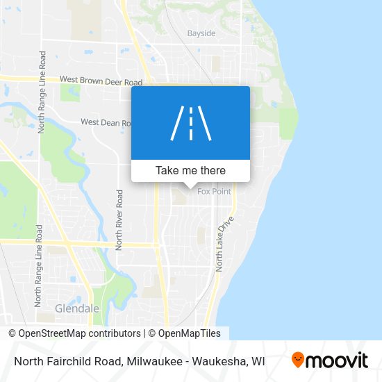 North Fairchild Road map