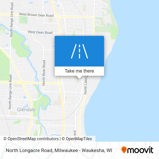 North Longacre Road map