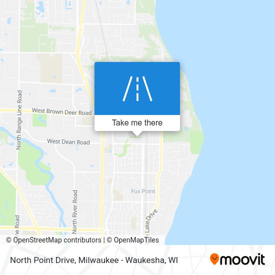 Mapa de North Point Drive