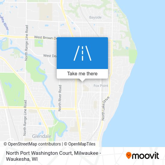 Mapa de North Port Washington Court