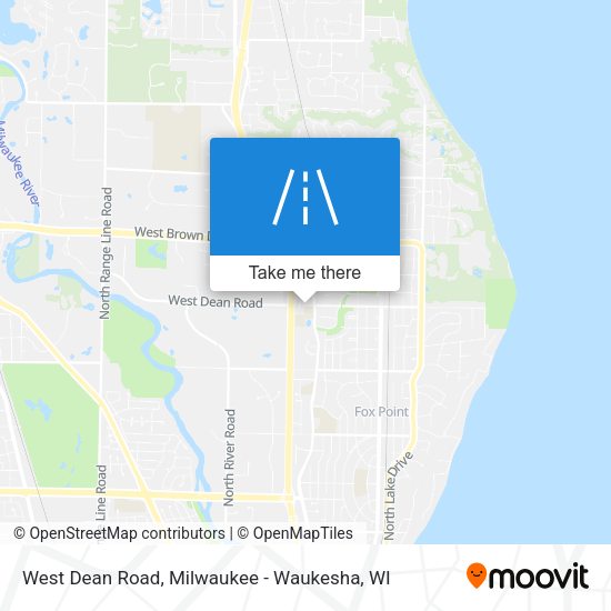 Mapa de West Dean Road