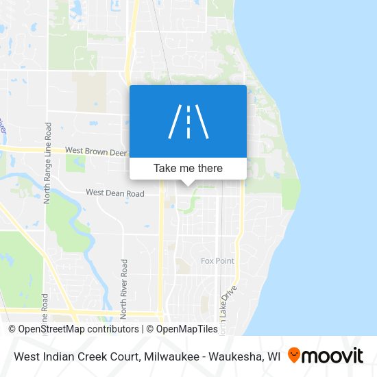 West Indian Creek Court map