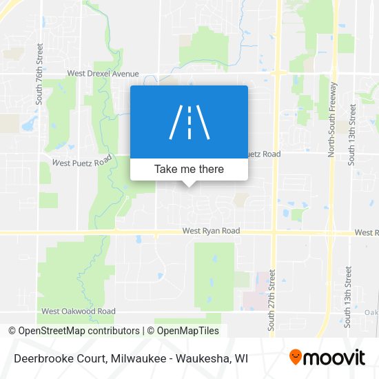 Deerbrooke Court map