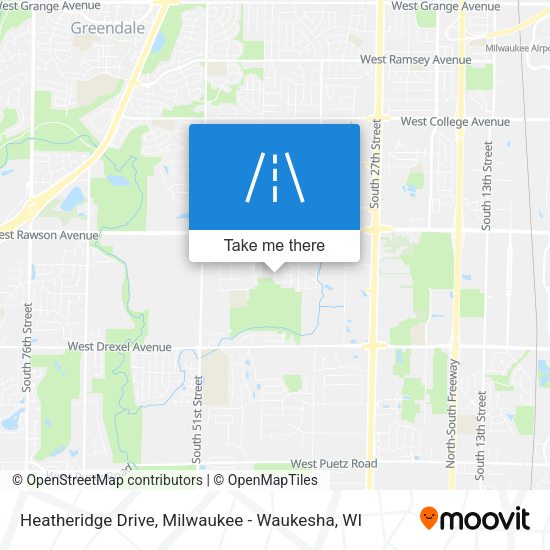 Mapa de Heatheridge Drive