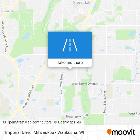 Imperial Drive map