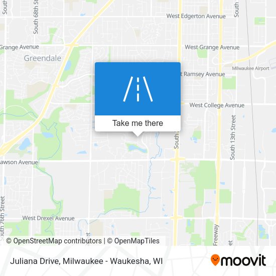 Juliana Drive map
