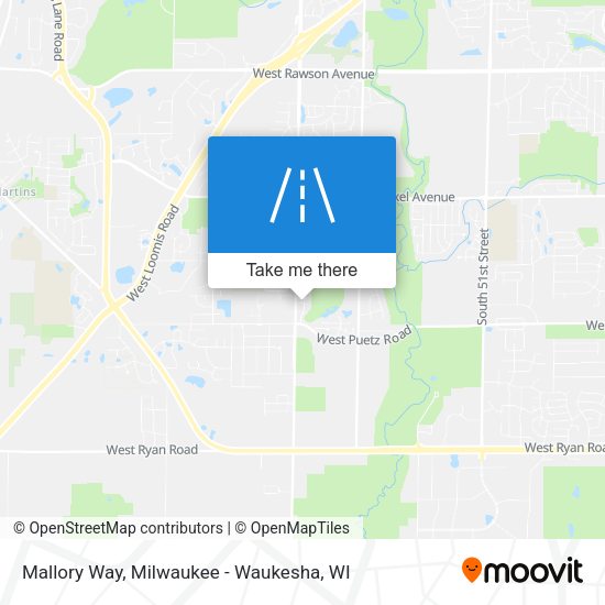 Mapa de Mallory Way