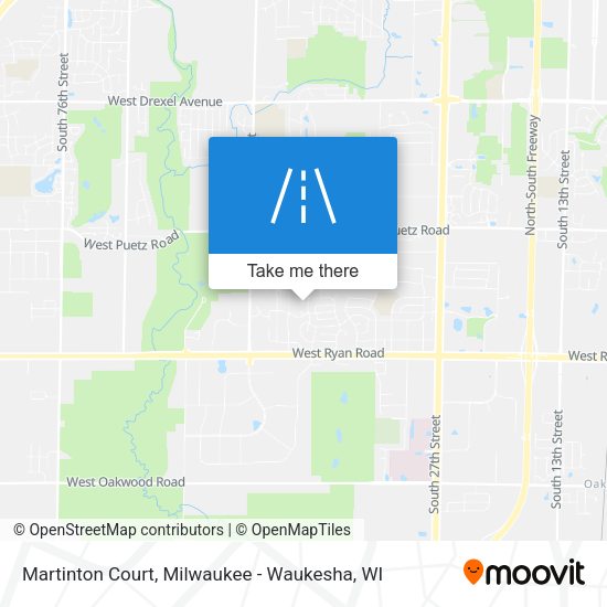 Martinton Court map