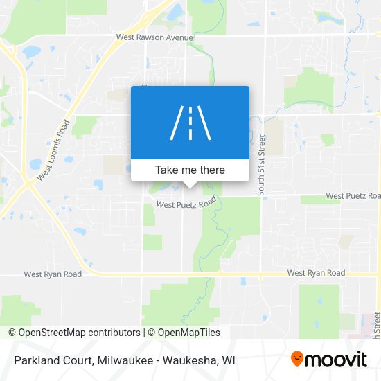 Mapa de Parkland Court
