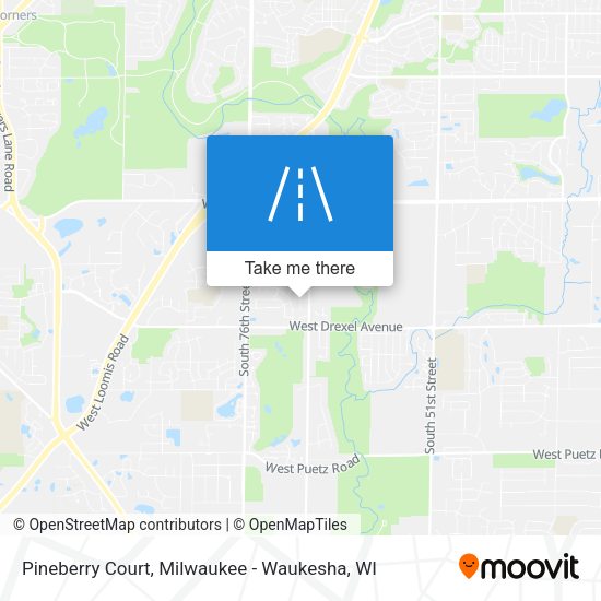 Pineberry Court map