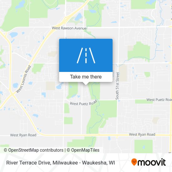 River Terrace Drive map