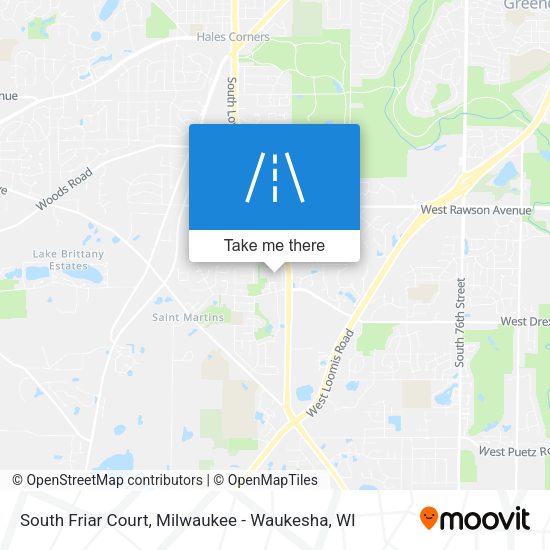 South Friar Court map