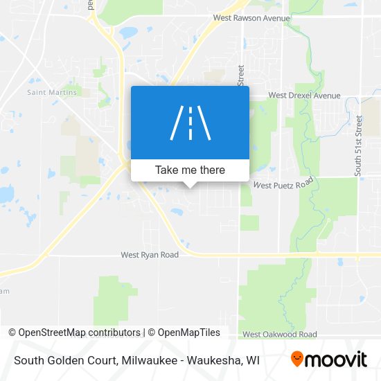 South Golden Court map