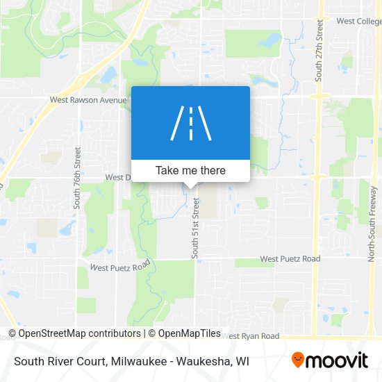 South River Court map