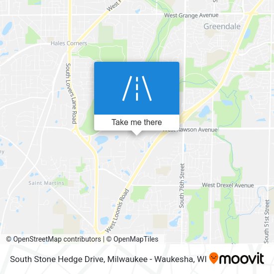 Mapa de South Stone Hedge Drive