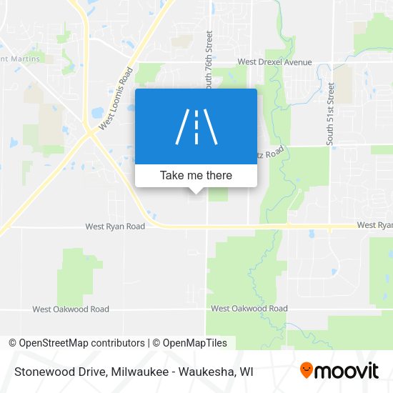 Stonewood Drive map