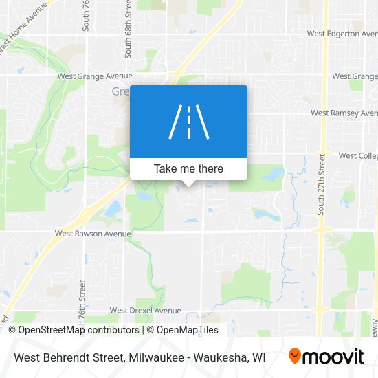 Mapa de West Behrendt Street