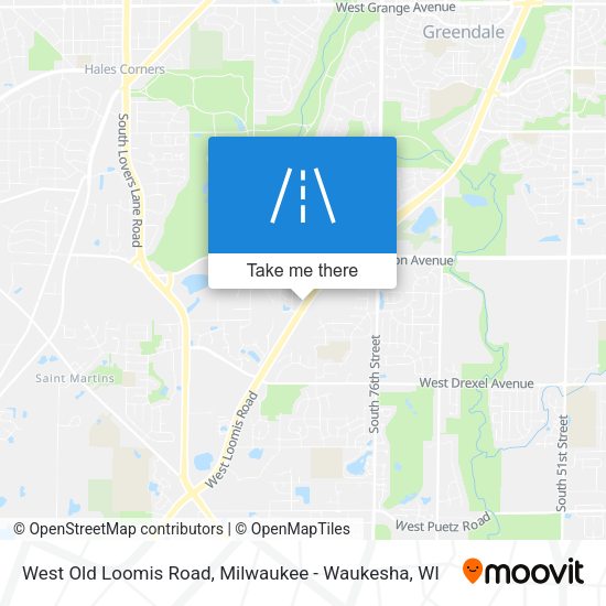 Mapa de West Old Loomis Road