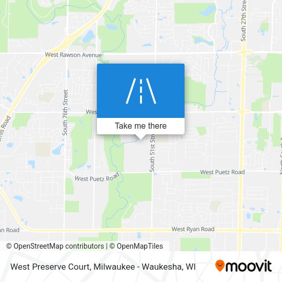 Mapa de West Preserve Court