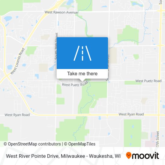Mapa de West River Pointe Drive