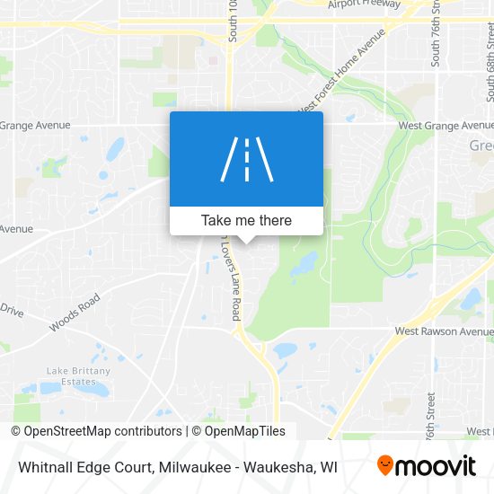 Mapa de Whitnall Edge Court