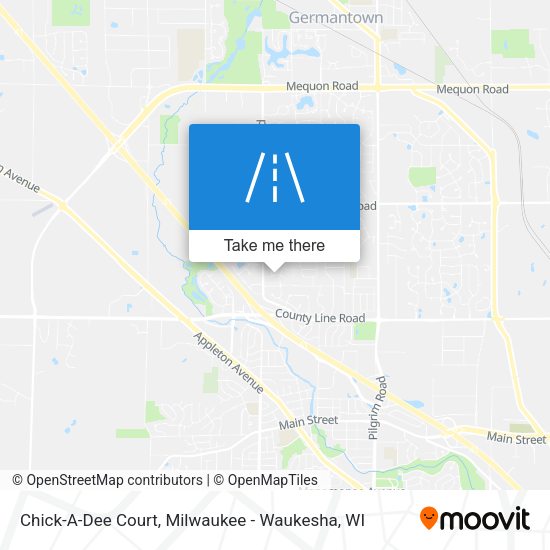 Mapa de Chick-A-Dee Court