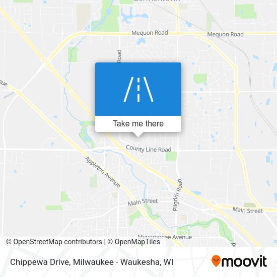 Chippewa Drive map