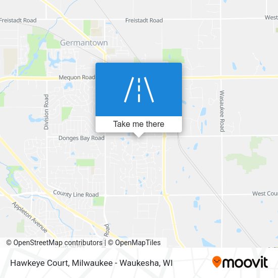 Hawkeye Court map