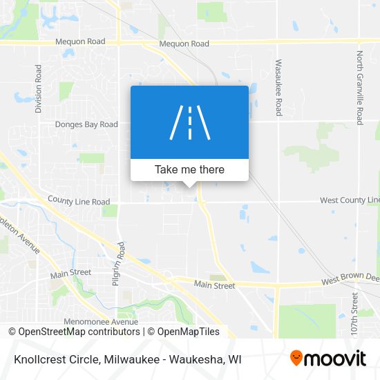 Knollcrest Circle map