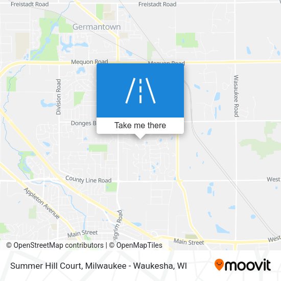 Summer Hill Court map