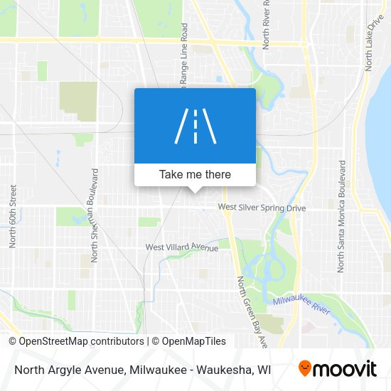 Mapa de North Argyle Avenue