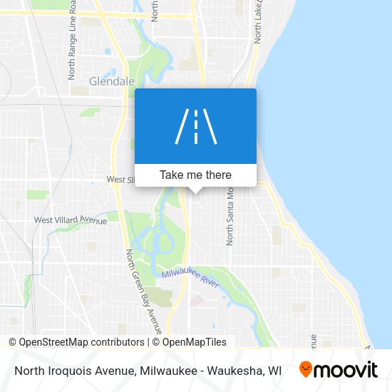 North Iroquois Avenue map