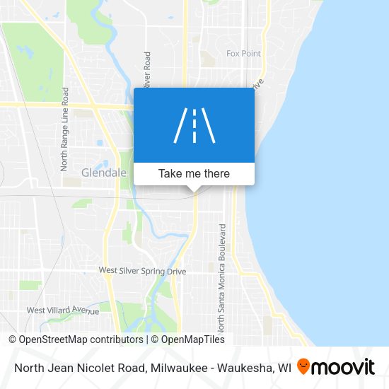 Mapa de North Jean Nicolet Road
