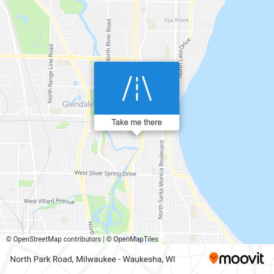 Mapa de North Park Road