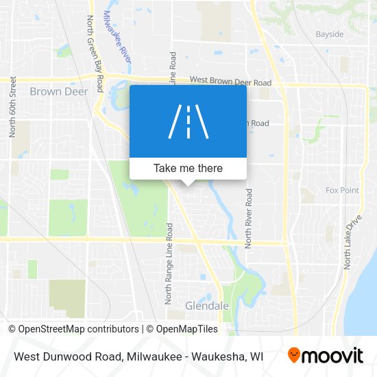 Mapa de West Dunwood Road