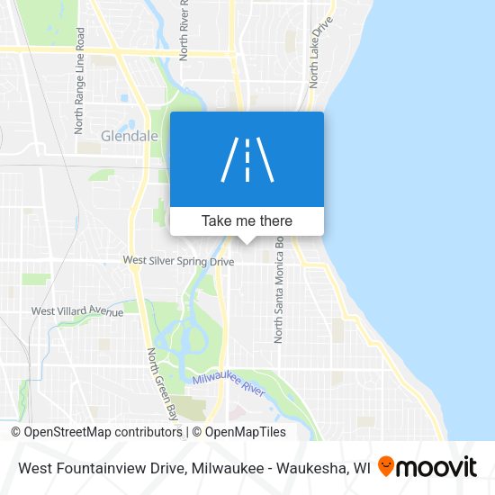 West Fountainview Drive map