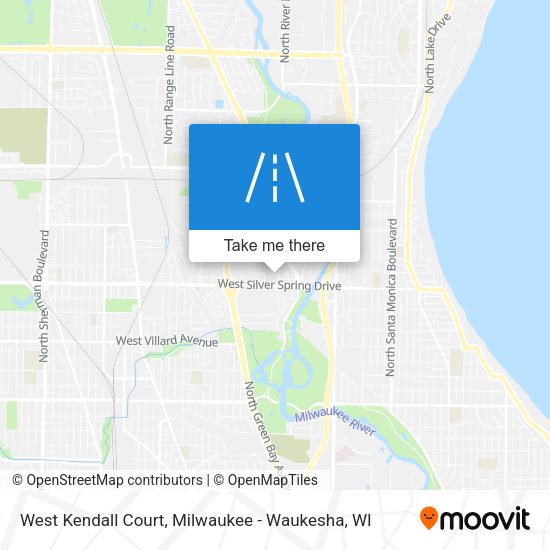 Mapa de West Kendall Court