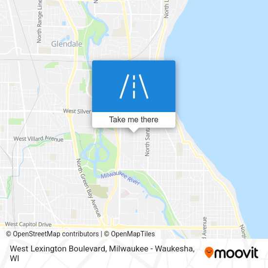 West Lexington Boulevard map