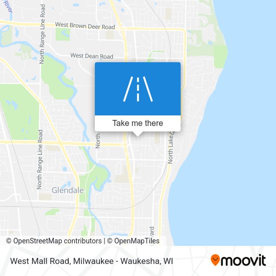 Mapa de West Mall Road