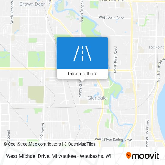 West Michael Drive map
