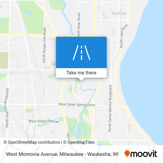 Mapa de West Monrovia Avenue