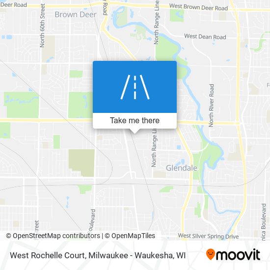 Mapa de West Rochelle Court